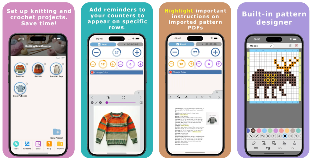 Knitting Row Counter User Manual - UmitApp